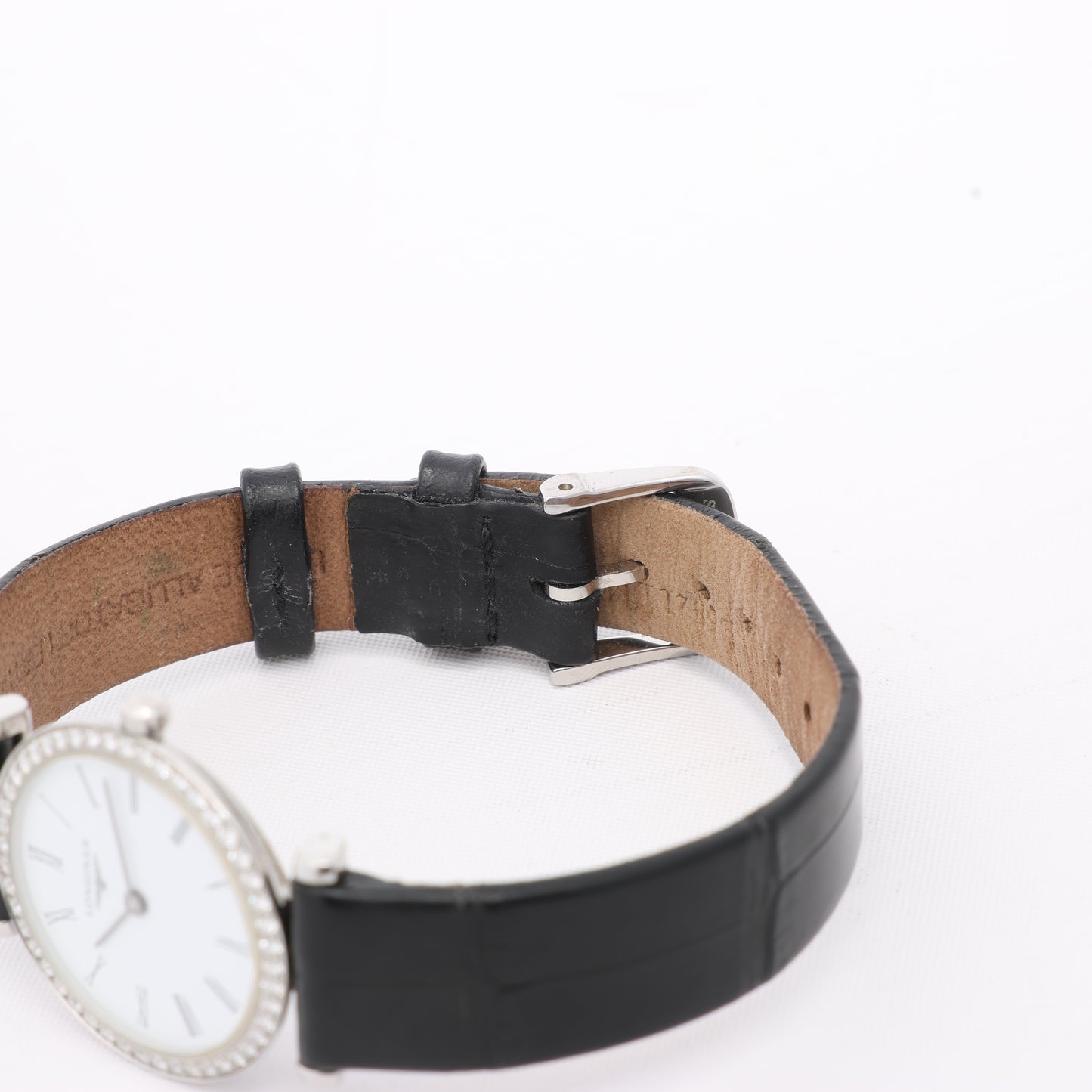 Longines Grand Classic L4.241.0 45958384 SS & Leather QZ White Dial Watch