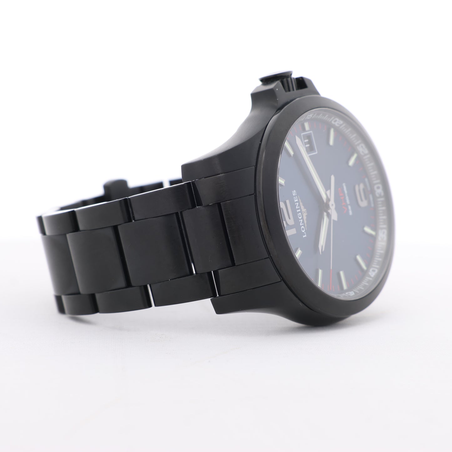 Longines Conquest L3.716.2.96.6 46907518 SS QZ Uhr mit blauem Zifferblatt