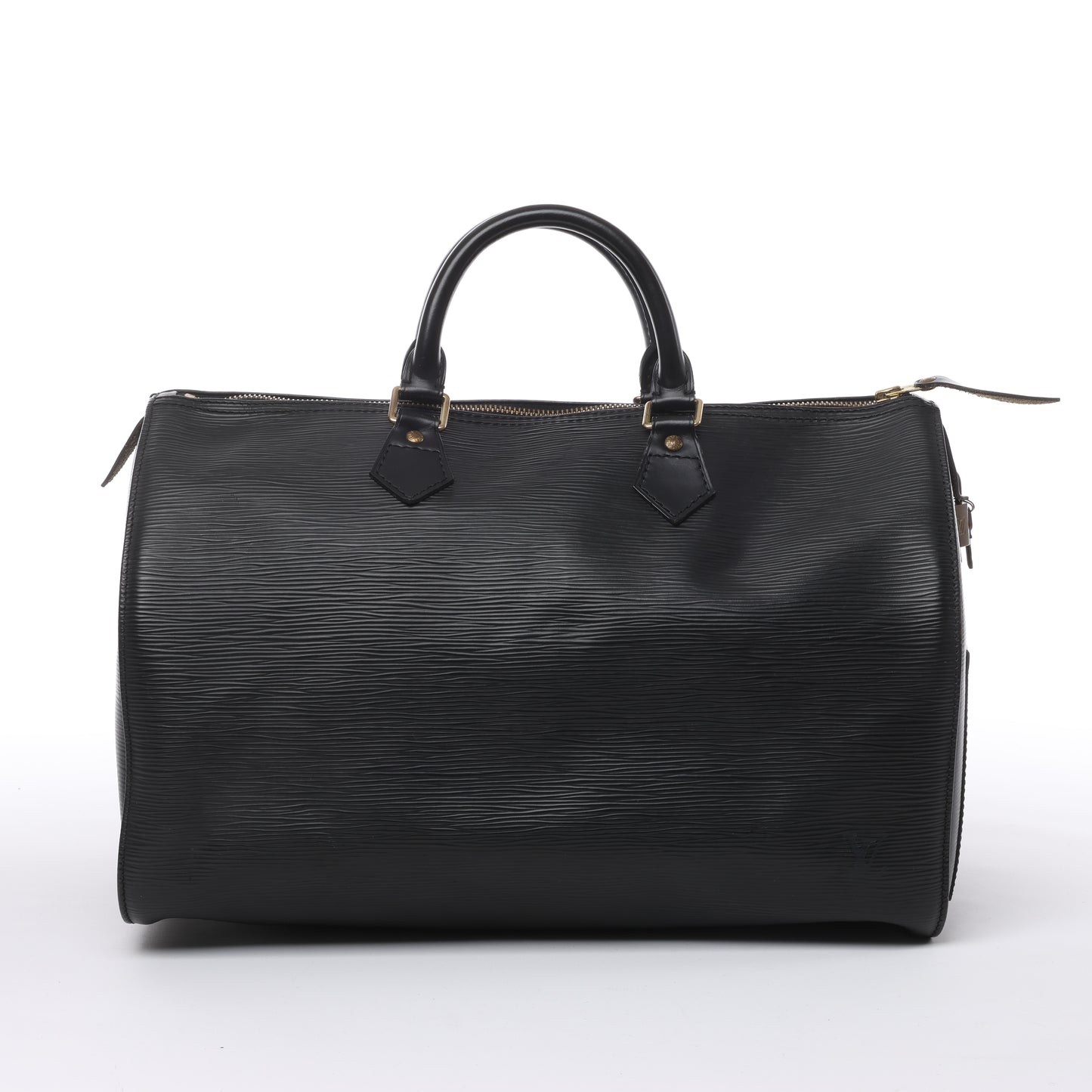 Louis Vuitton Epi Leather Speedy 35 Handbag in Black M42992