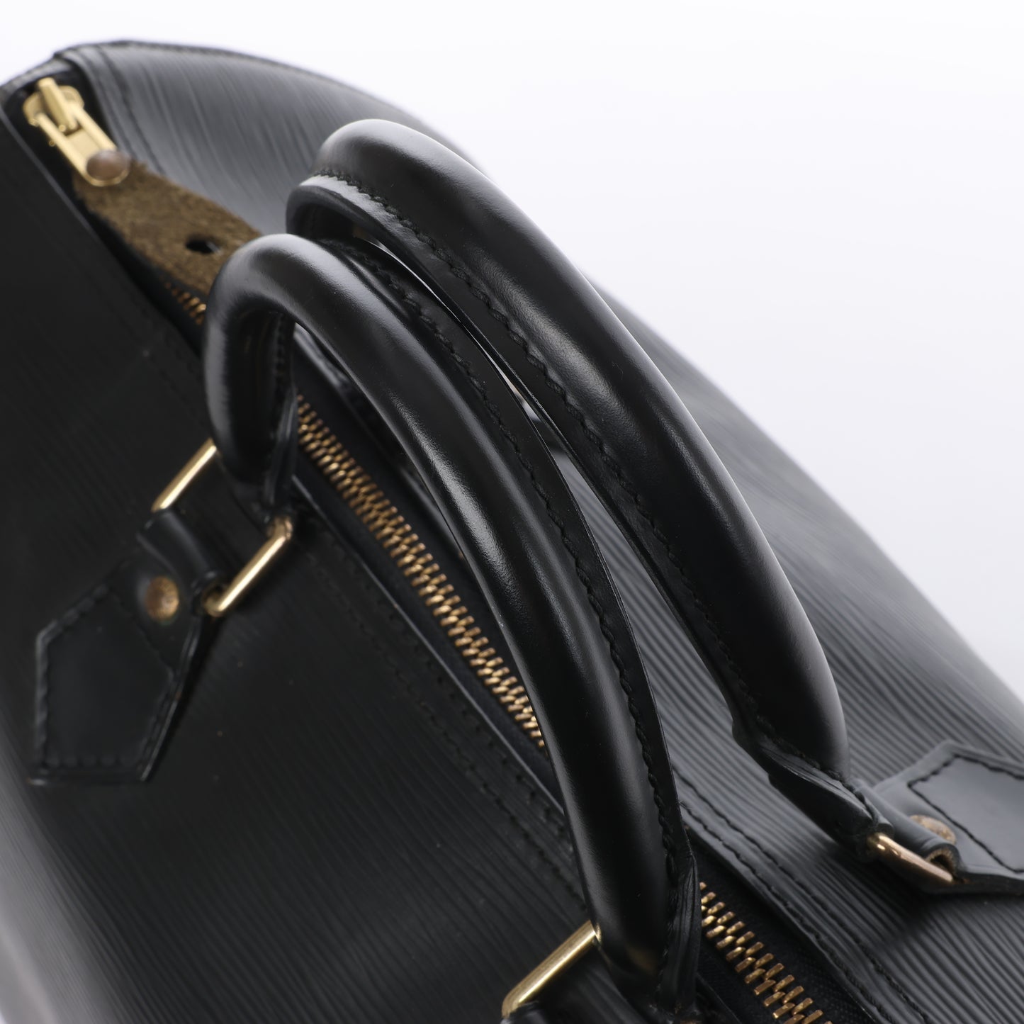 Louis Vuitton Epi Leather Speedy 35 Handbag in Black M42992