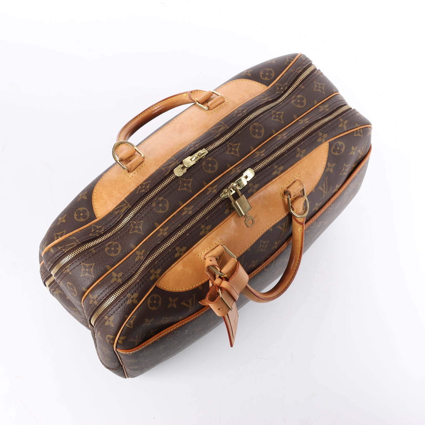 Louis Vuitton Monogram Canvas Alize 2 Poches Travel Bag M41399
