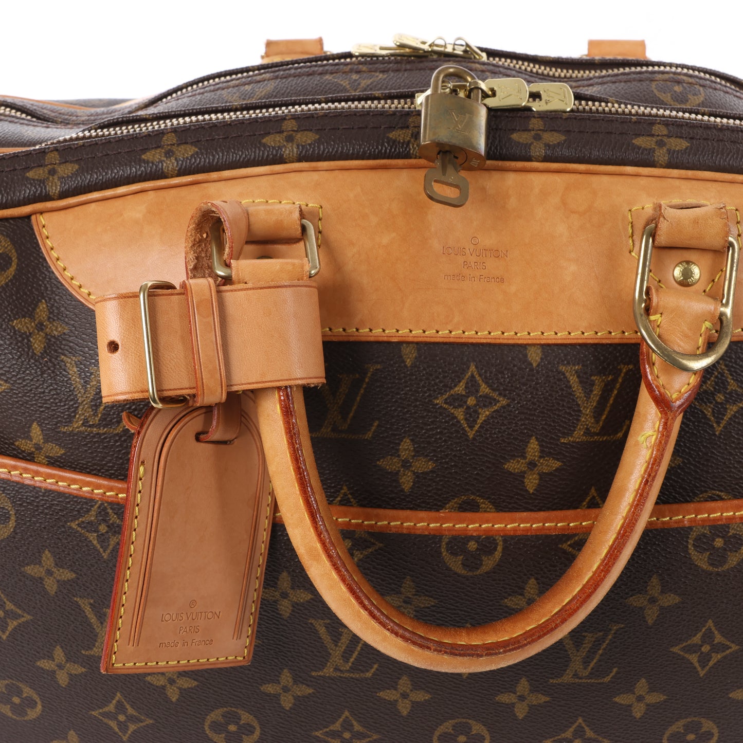 Louis Vuitton Monogram Canvas Alize 2 Poches Travel Bag M41399