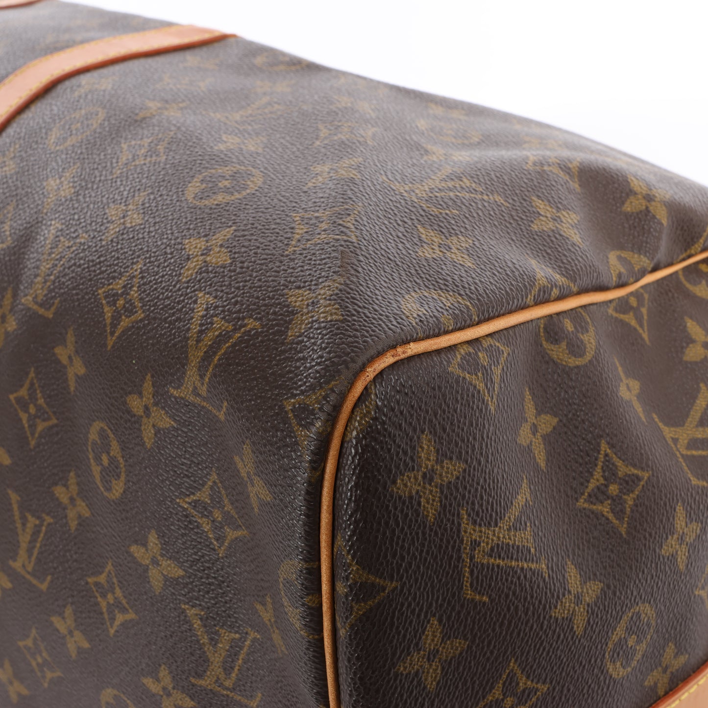 Louis Vuitton Monogram Canvas Keepall Bandoulière 55 Travel Bag M41414