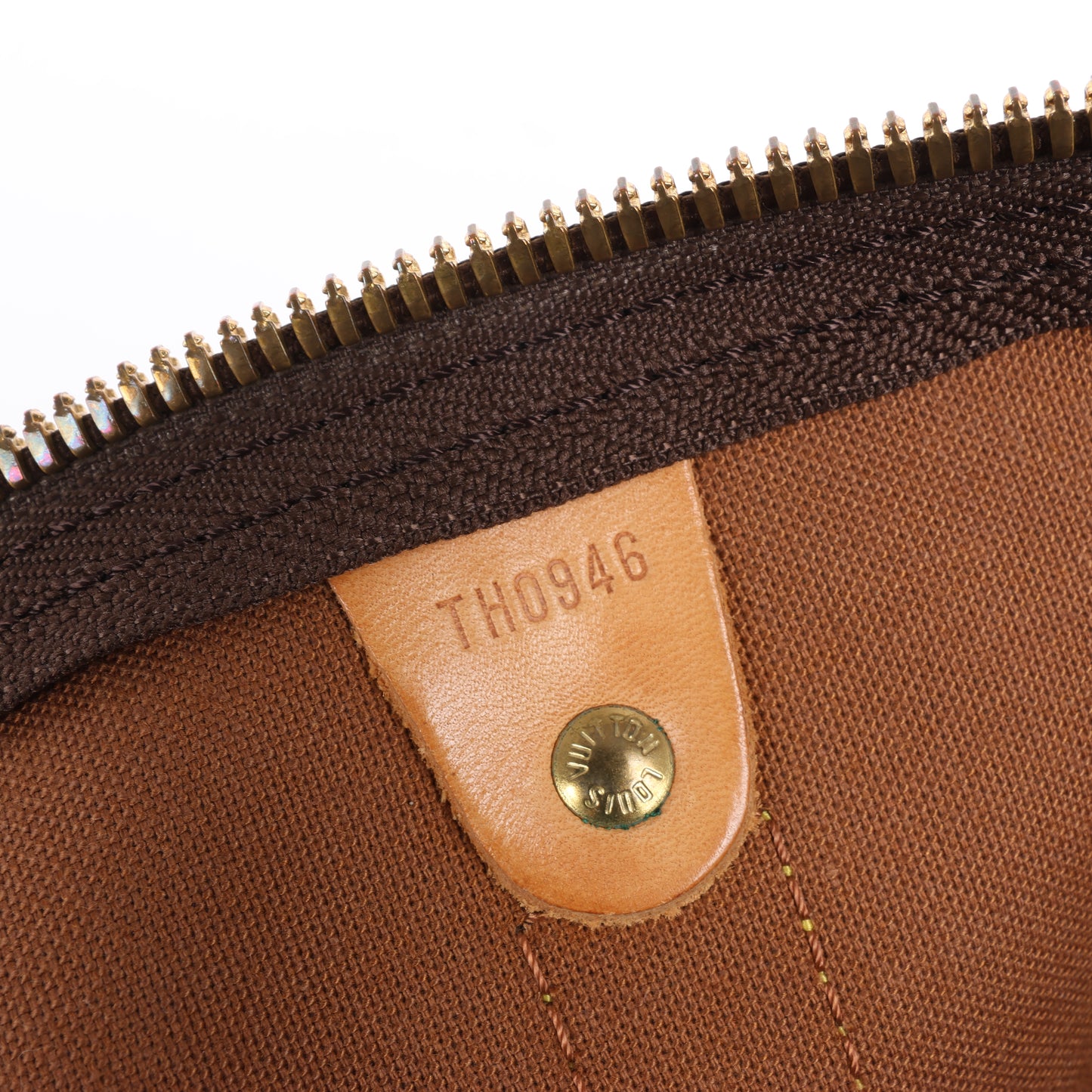 Louis Vuitton Monogram Canvas Keepall Bandoulière 55 Travel Bag M41414