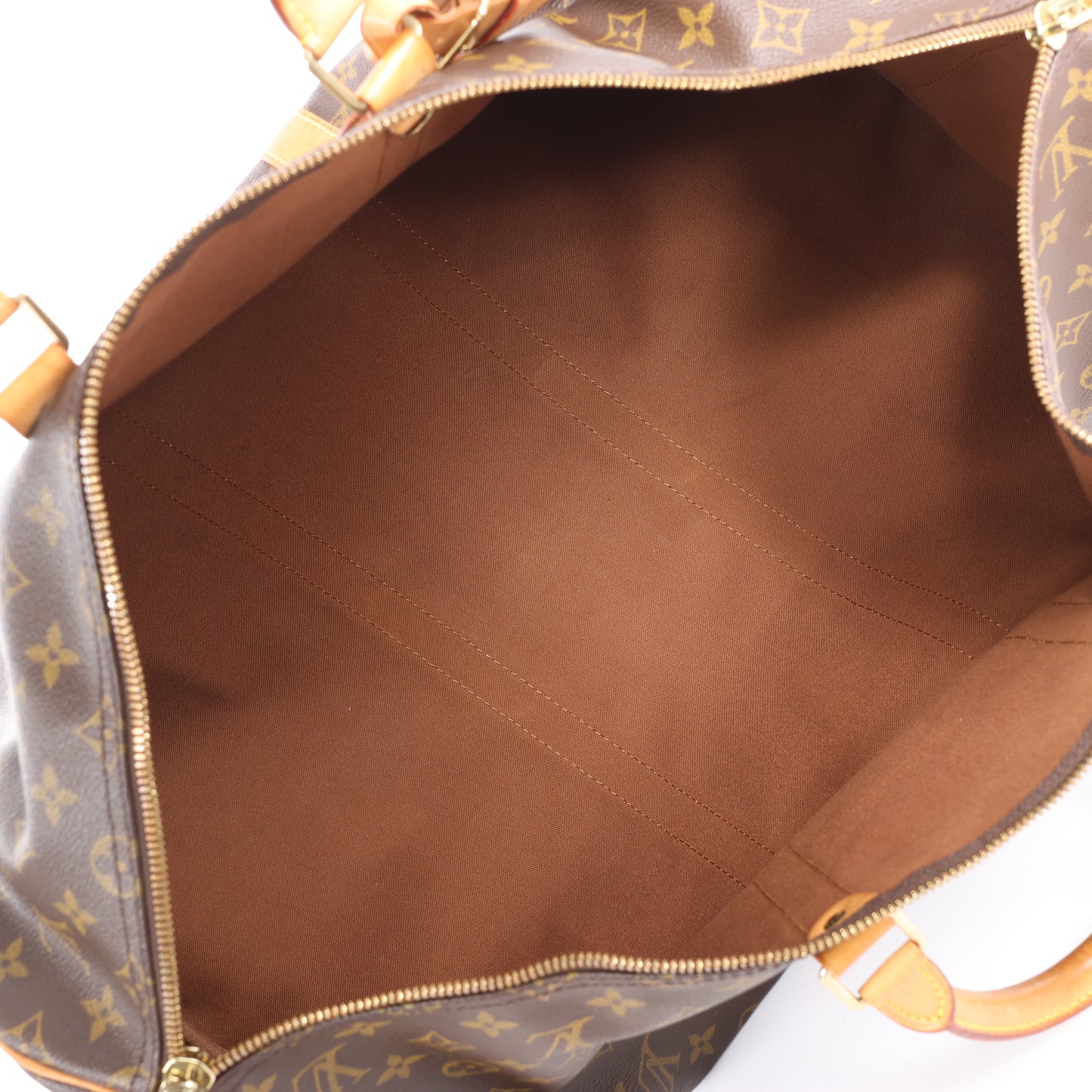 Louis Vuitton Monogram Canvas Keepall Bandoulière 55 Travel Bag M41414