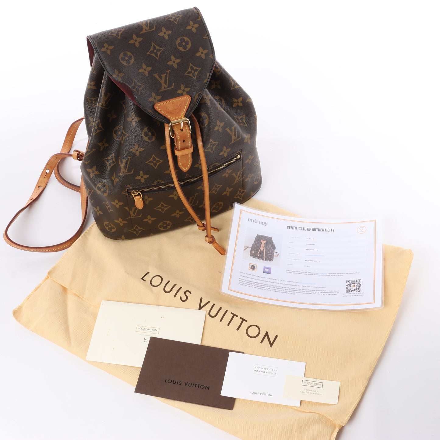Louis Vuitton Monogram Montsouris Backpack M43431