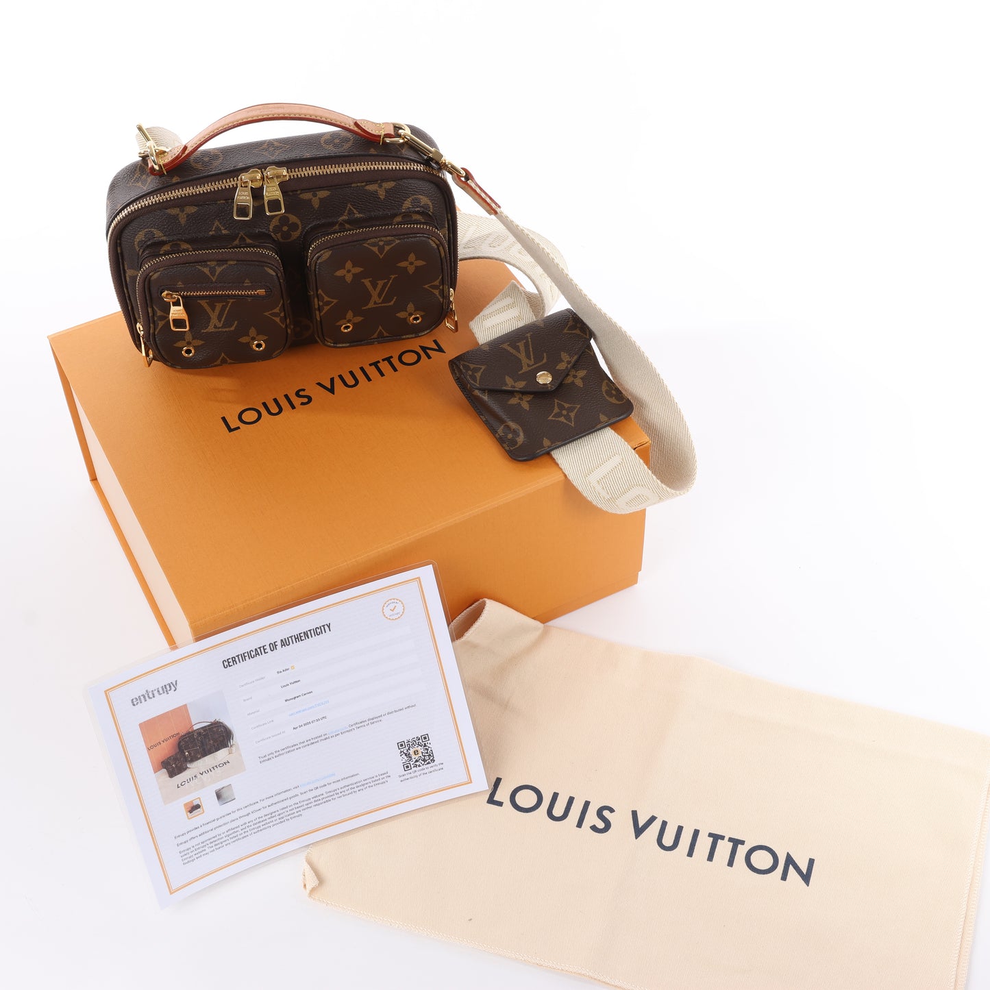 Louis Vuitton Monogram Utility Umhängetasche M80446