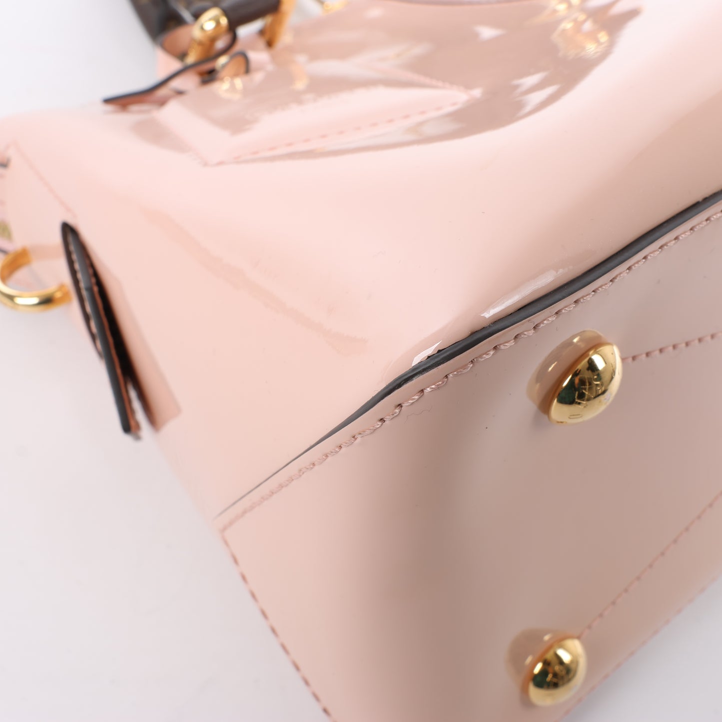 LOUIS VUITTON Miroir Vernis × Monogram 2Way Handbag M54639
