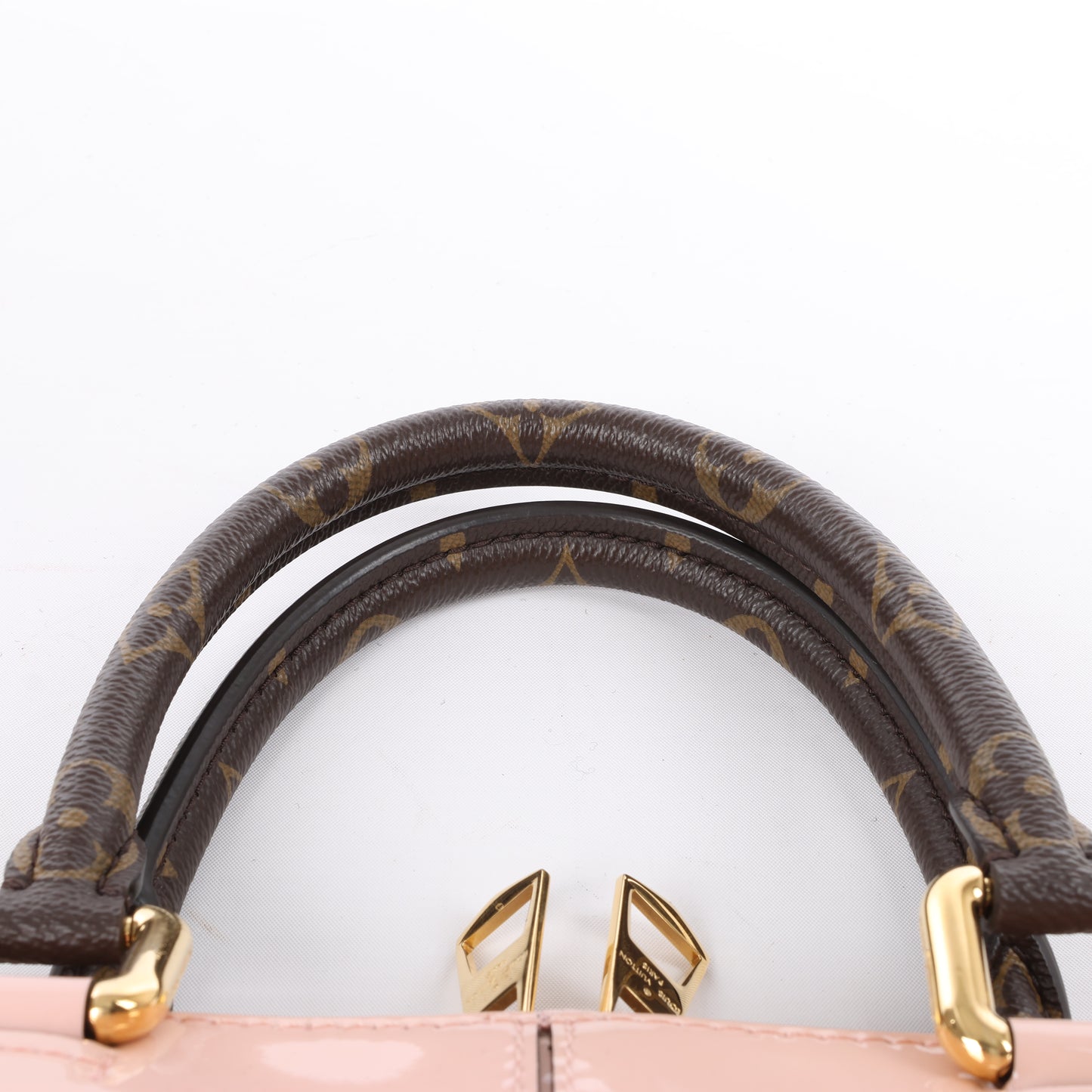 LOUIS VUITTON Miroir Vernis × Monogram 2Way Handbag M54639