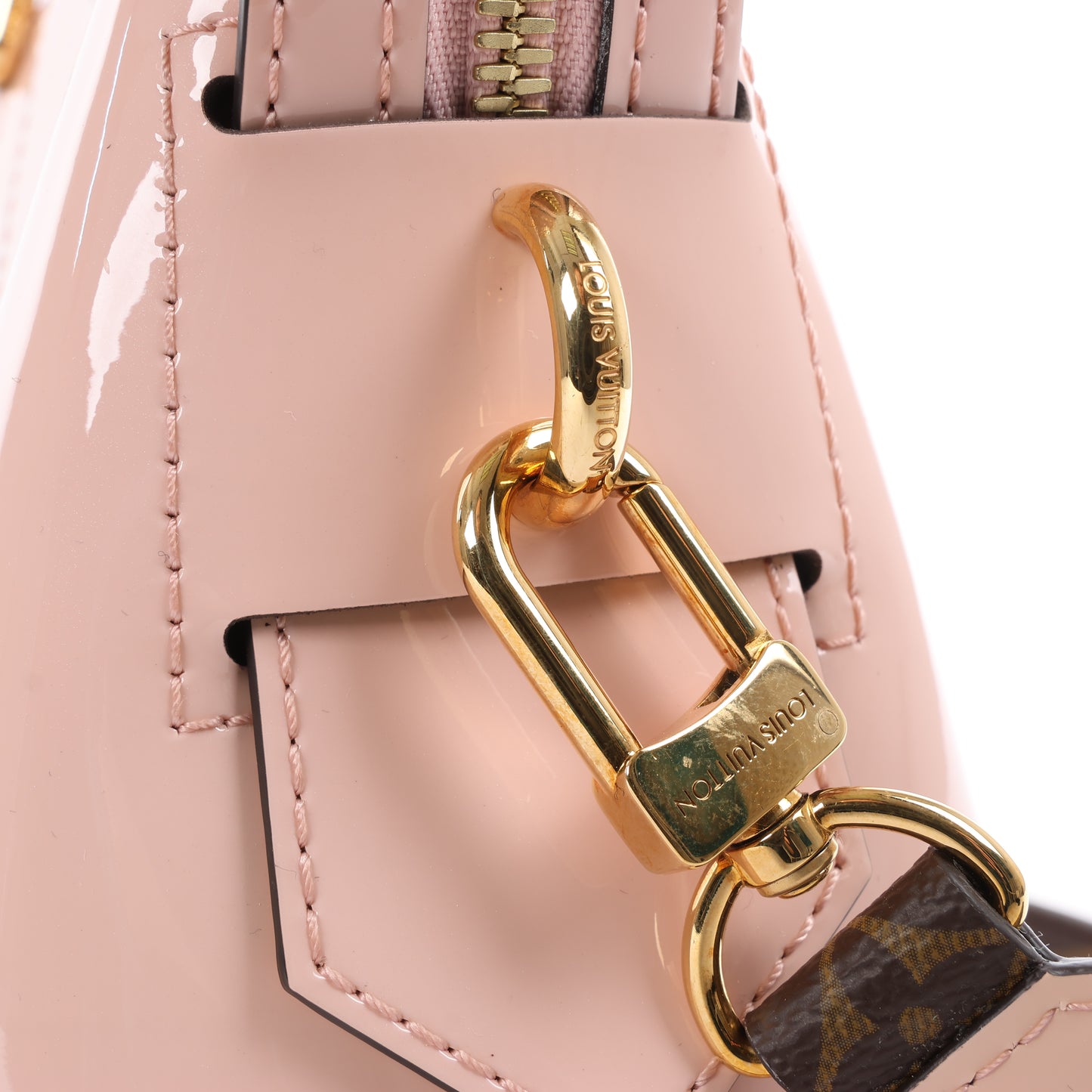 LOUIS VUITTON Miroir Vernis × Monogram 2Way Handbag M54639