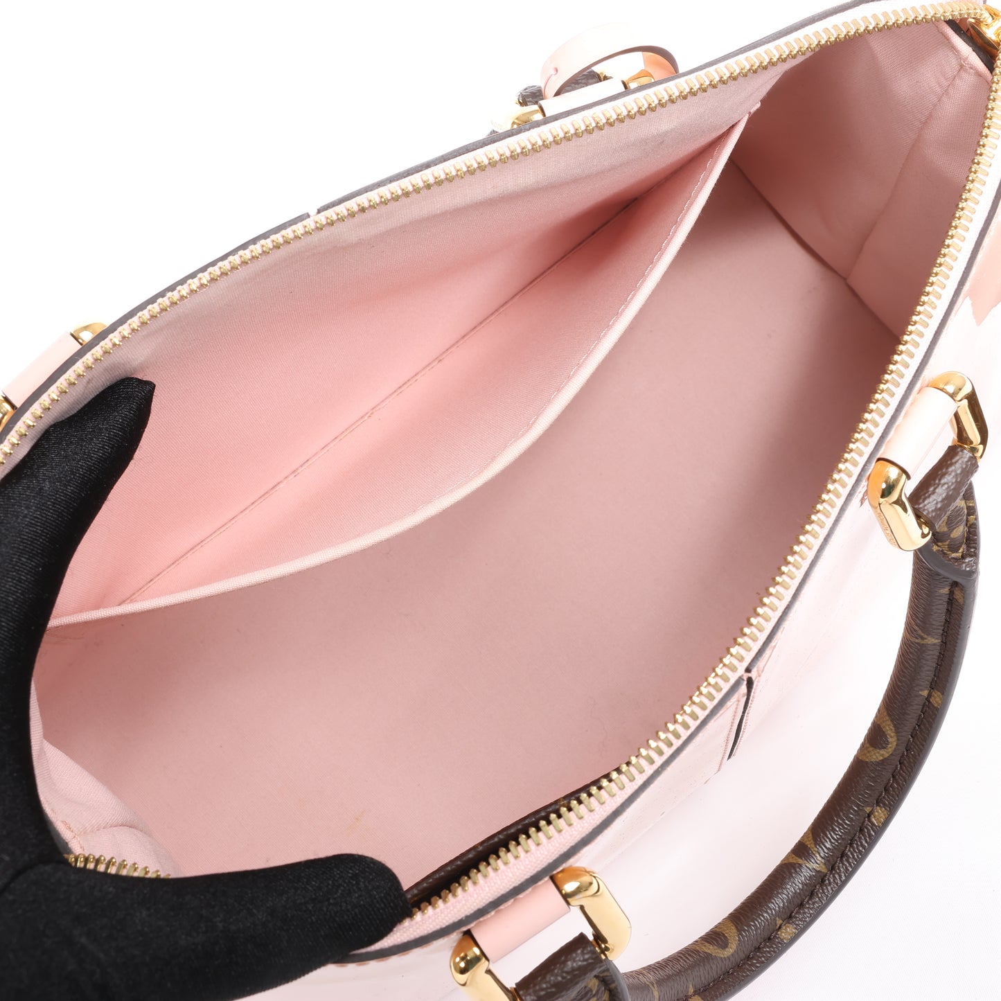 LOUIS VUITTON Miroir Vernis × Monogram 2Way Handbag M54639