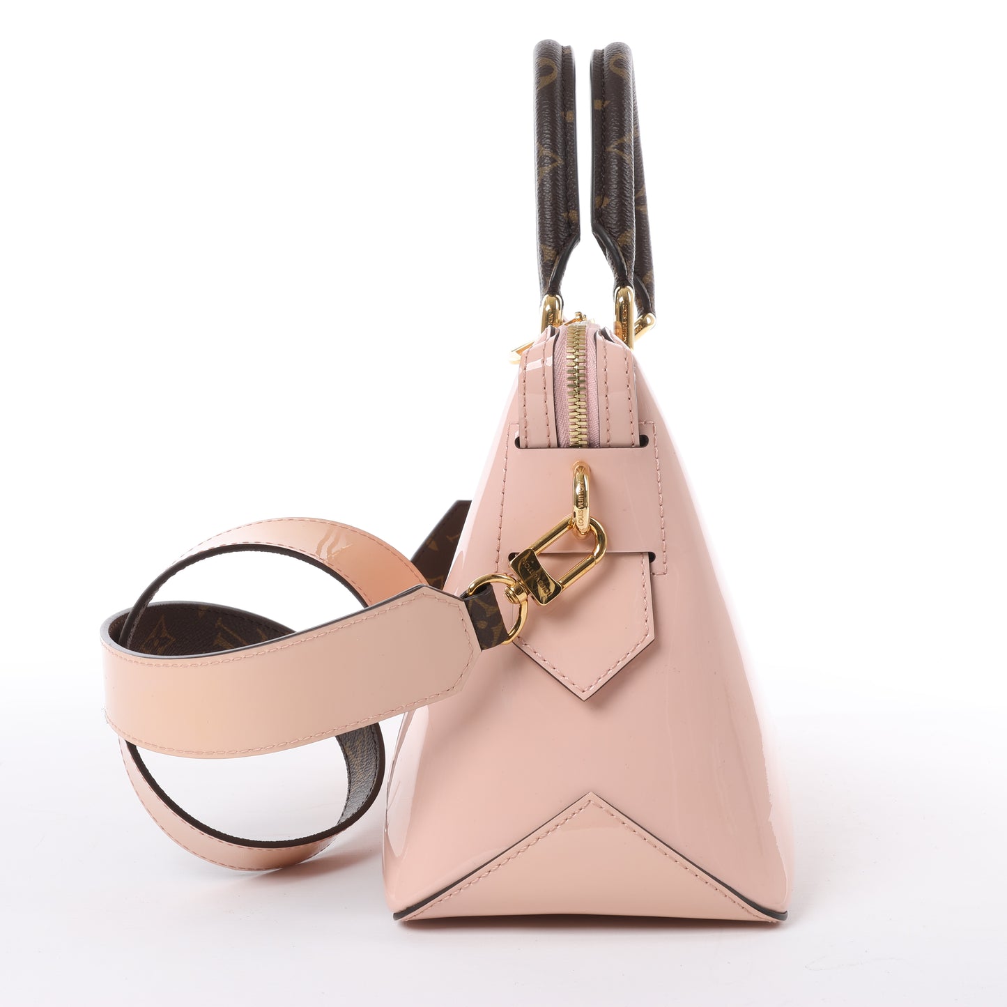 LOUIS VUITTON Miroir Vernis × Monogram 2Way Handbag M54639