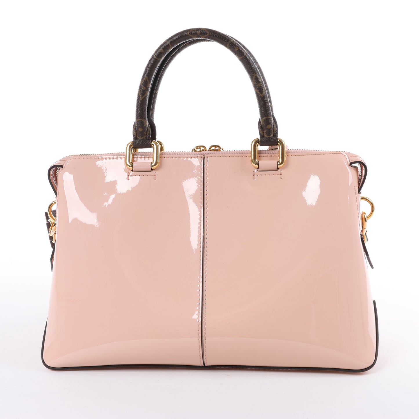 LOUIS VUITTON Miroir Vernis × Monogram 2Way Handbag M54639