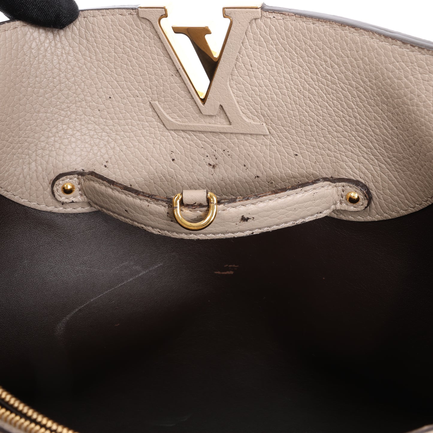 Louis Vuitton Parnassea Capucines MM Handtasche in Beige M94428