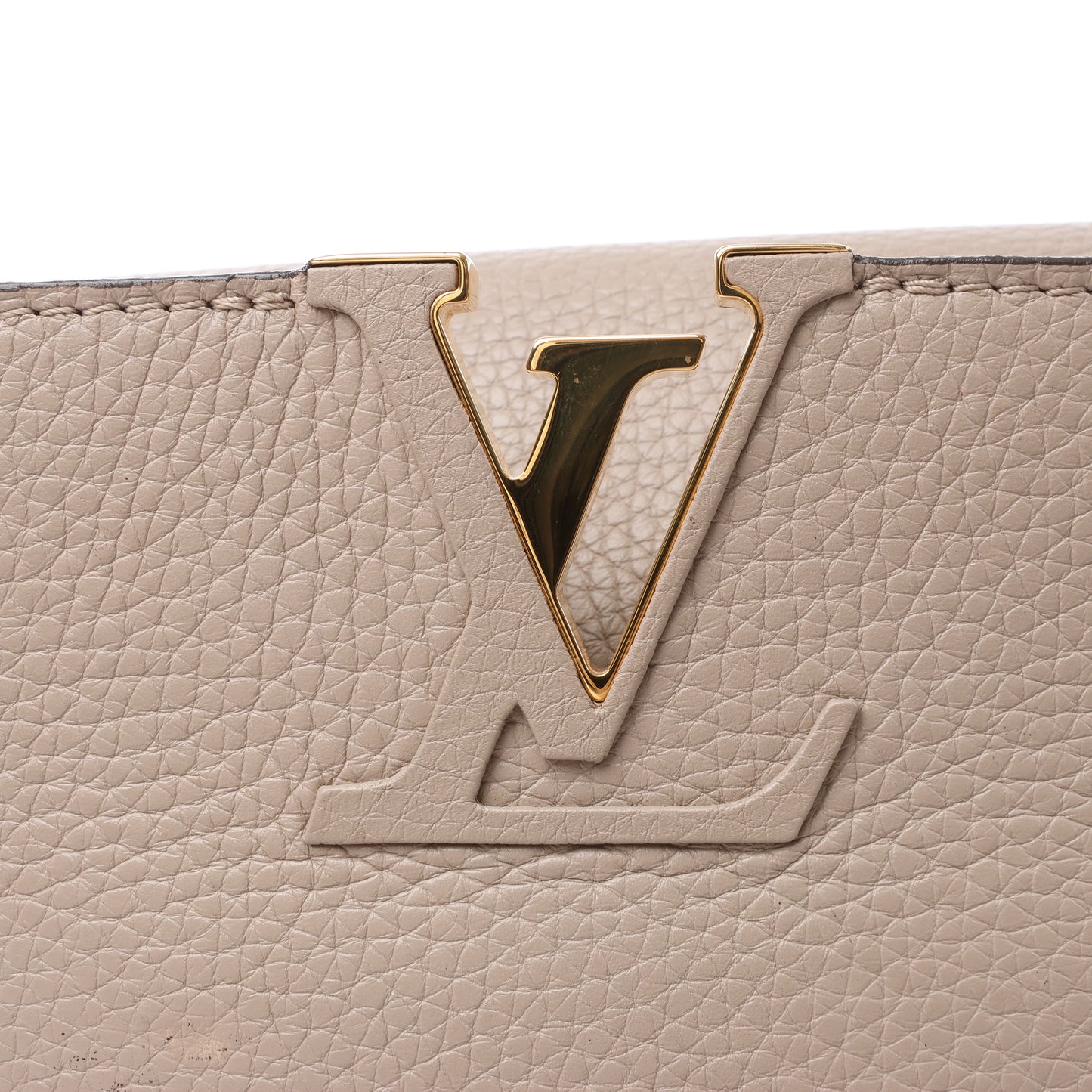 Louis Vuitton Parnassea Capucines MM Handtasche in Beige M94428