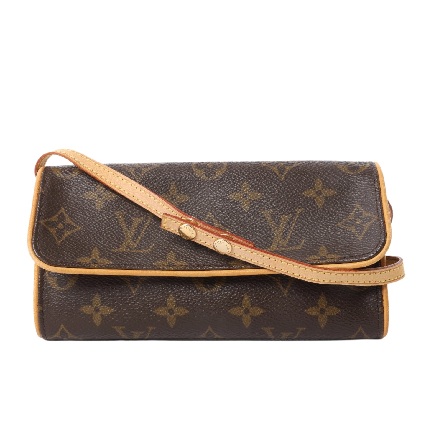 Louis Vuitton Monogram Canvas Pochette Twin PM Shoulder Bag M51854