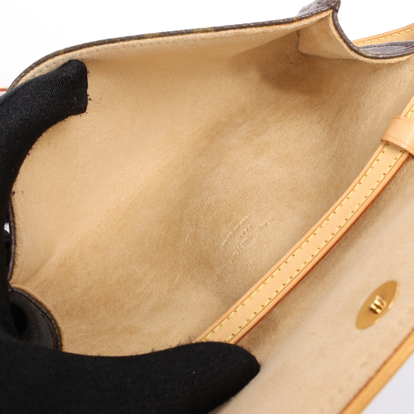 Louis Vuitton Monogram Canvas Pochette Twin PM Shoulder Bag M51854
