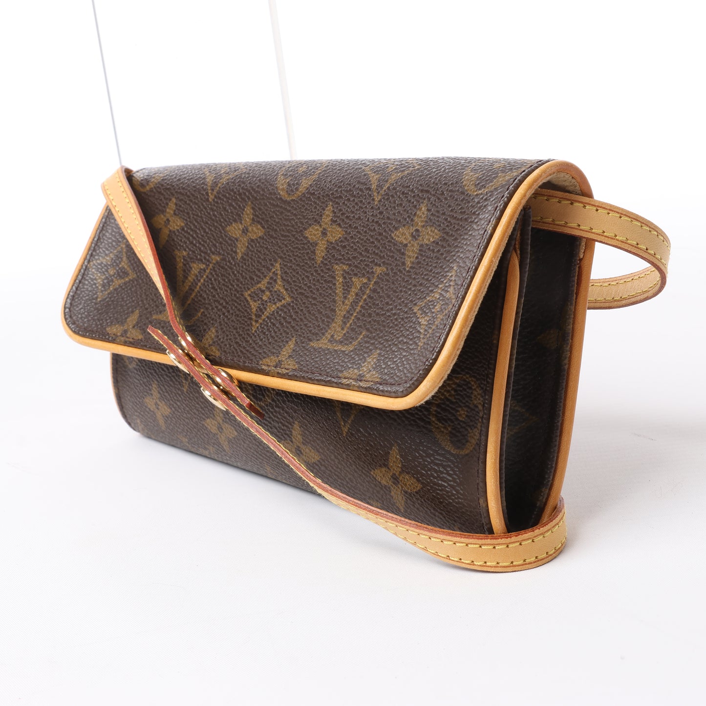 Louis Vuitton Monogram Canvas Pochette Twin PM Shoulder Bag M51854