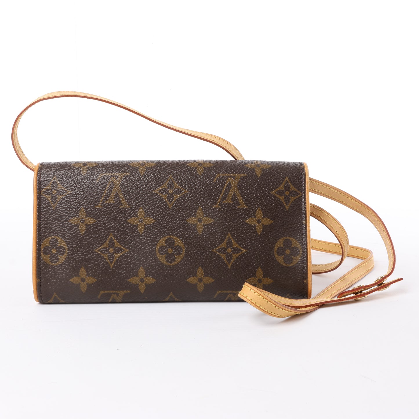 Louis Vuitton Monogram Canvas Pochette Twin PM Shoulder Bag M51854