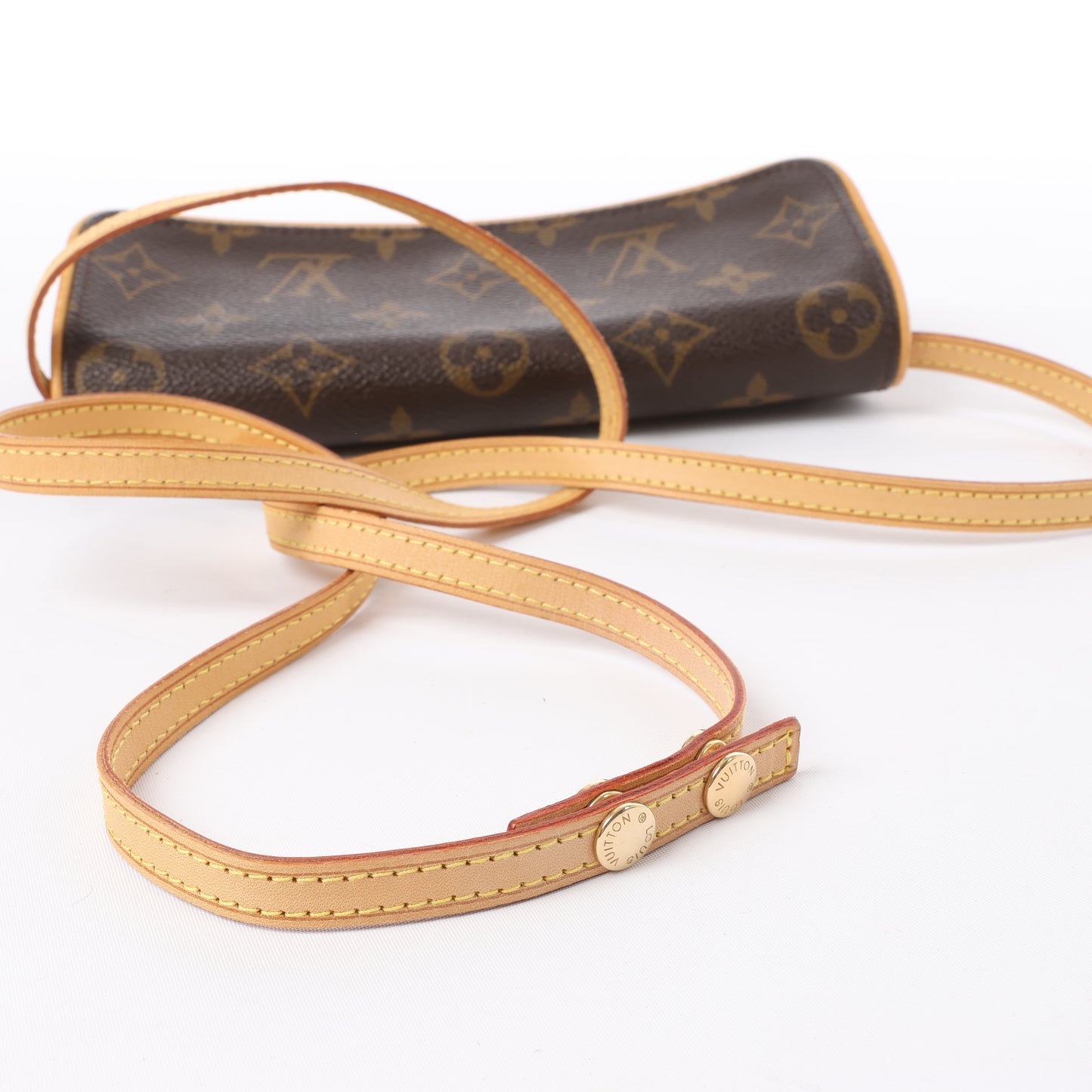 Louis Vuitton Monogram Canvas Pochette Twin PM Shoulder Bag M51854