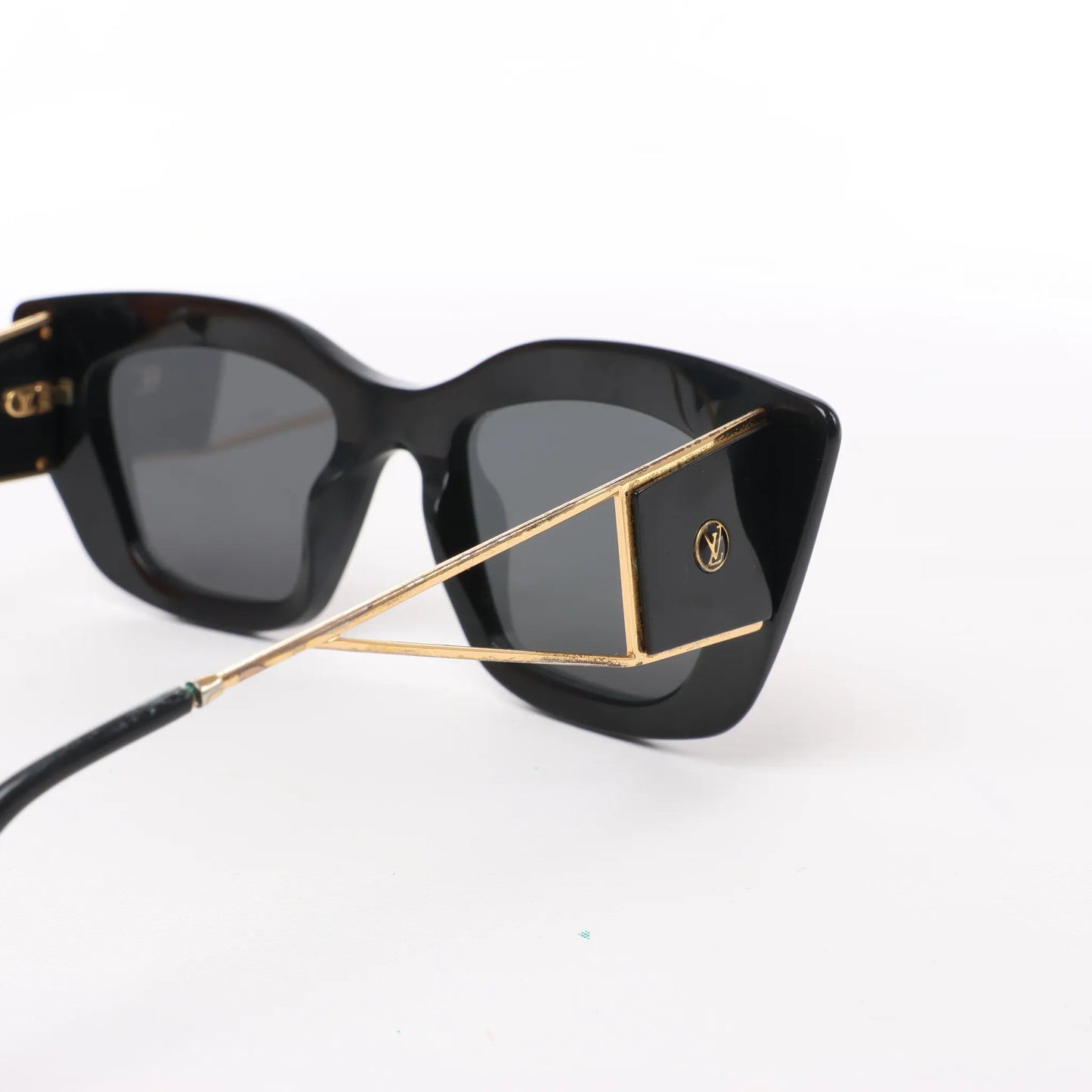 Louia Vuitton Acetat Arizona Dream Sonnenbrille in Schwarz Z1220W