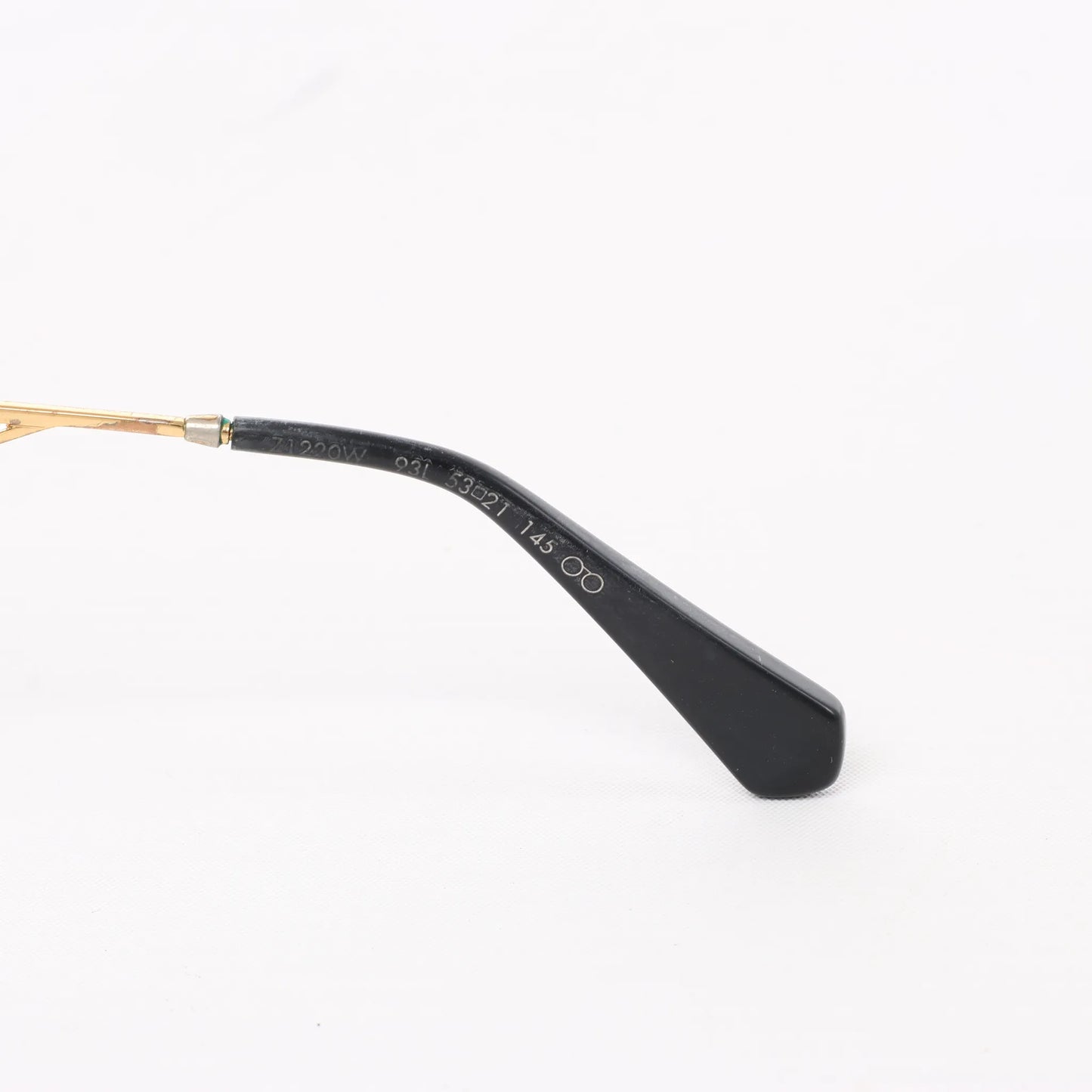 Louia Vuitton Acetat Arizona Dream Sonnenbrille in Schwarz Z1220W