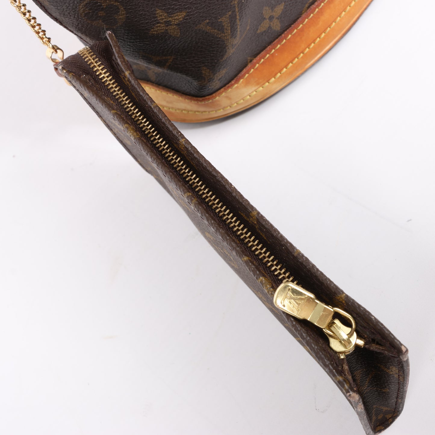 Louis Vuitton Monogram Canvas Bucket Shoulder Bag