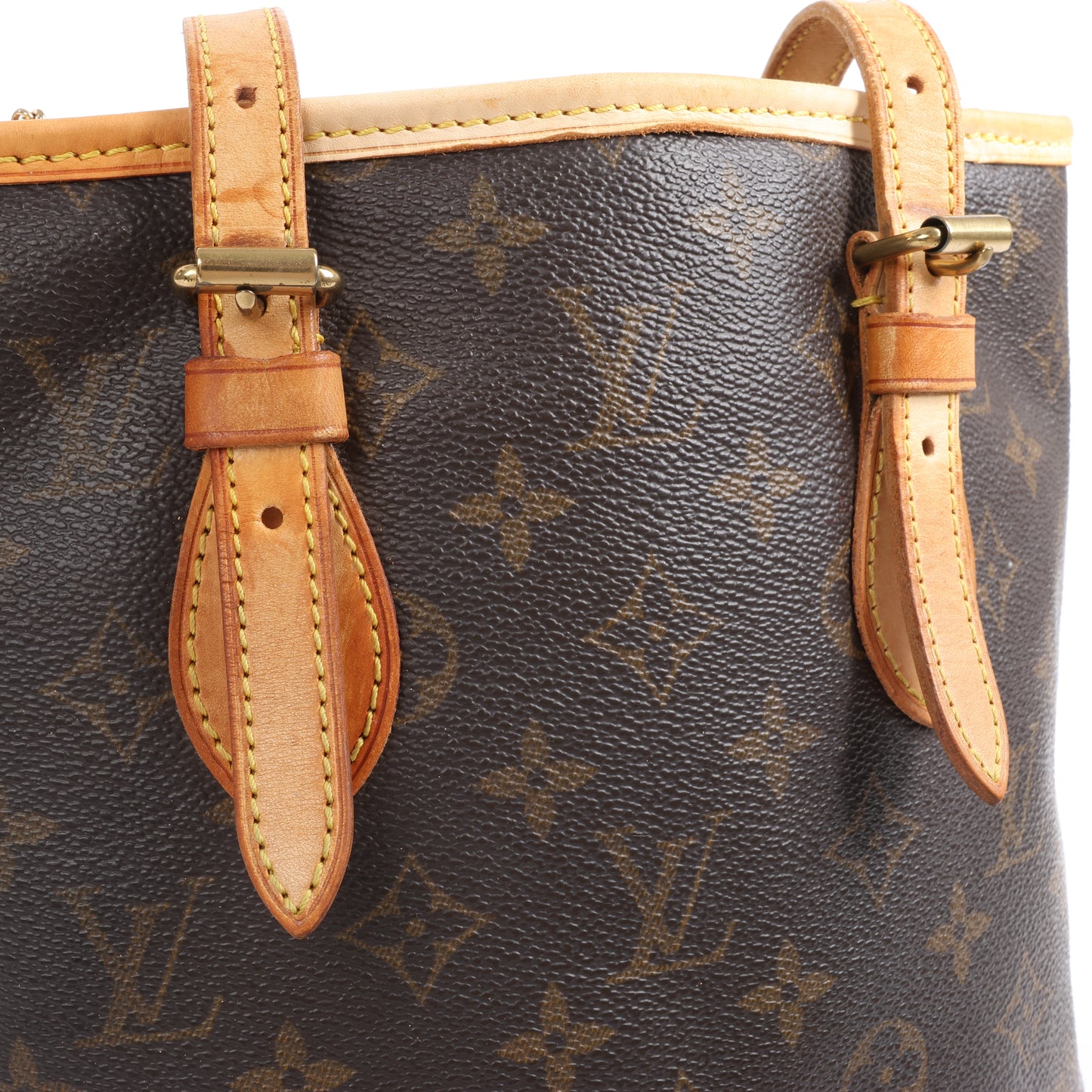 Louis Vuitton Monogram Canvas Bucket Shoulder Bag