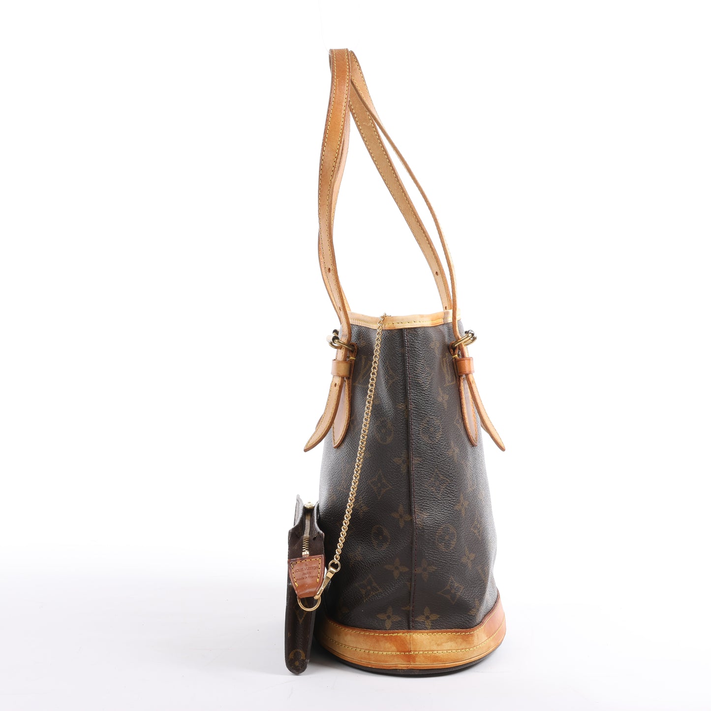 Louis Vuitton Monogram Canvas Bucket Shoulder Bag