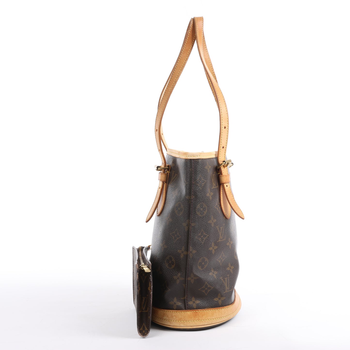 Louis Vuitton Monogram Canvas Bucket Shoulder Bag