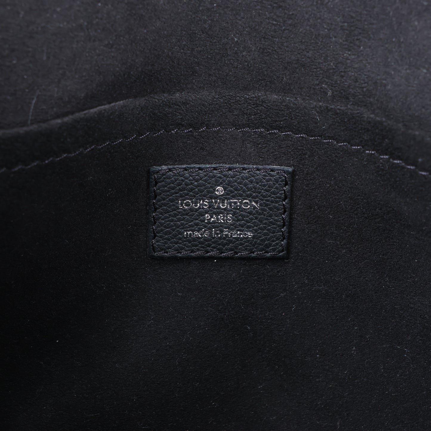 Louis Vuitton Cuir Taurillon MyLockMe BB 2Way Handtasche in Schwarz M51418