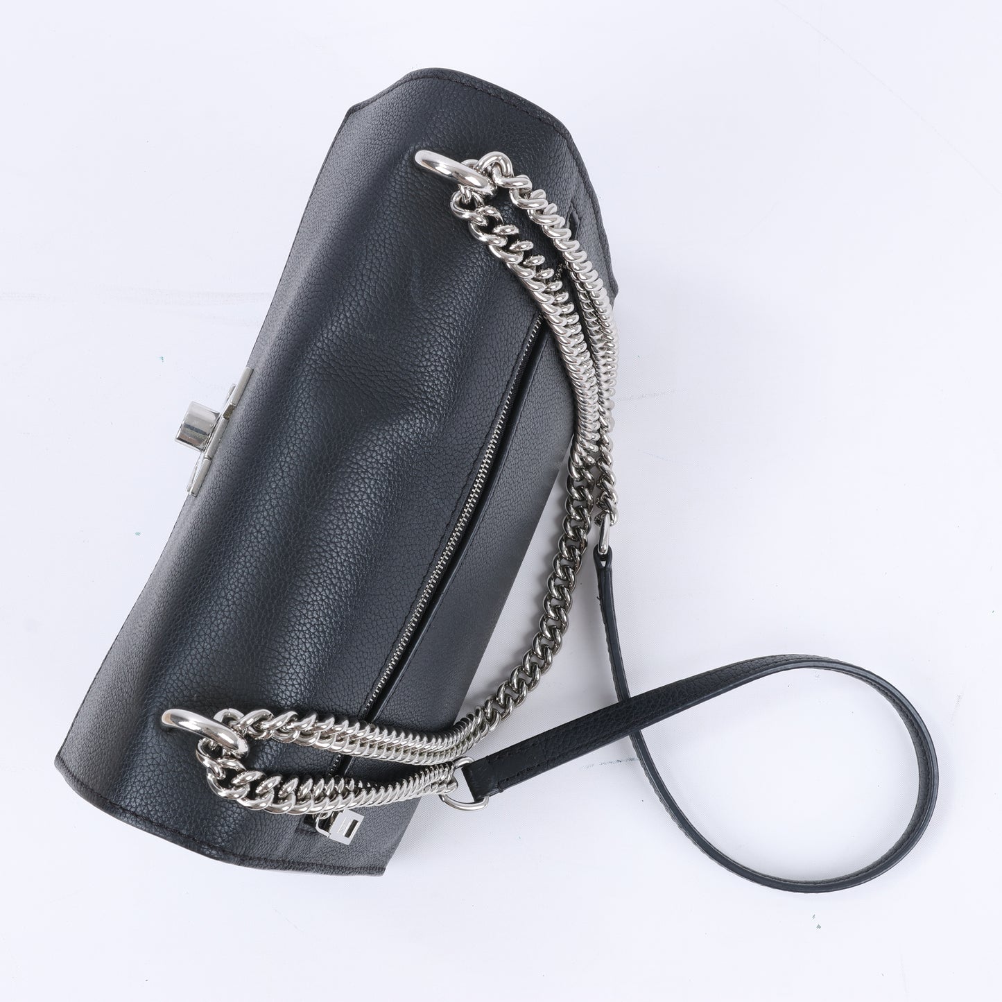 Louis Vuitton Cuir Taurillon MyLockMe BB 2Way Handtasche in Schwarz M51418