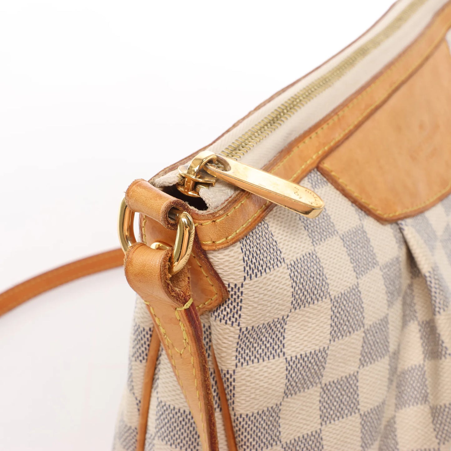 Louis Vuitton Damier Azur Siracusa PM Umhängetasche N41113