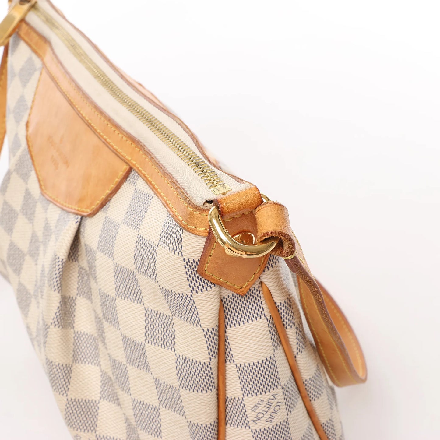 Louis Vuitton Damier Azur Siracusa PM Umhängetasche N41113