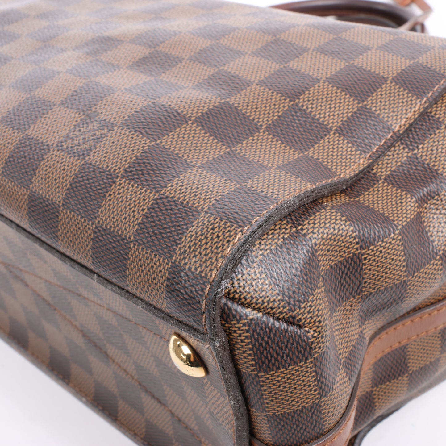 Louis Vuitton Damier Ebene Greenwich 2Way Handtasche in Braun N41337