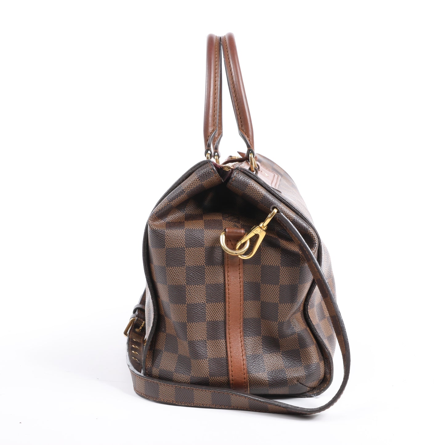 Louis Vuitton Damier Ebene Greenwich 2Way Handtasche in Braun N41337