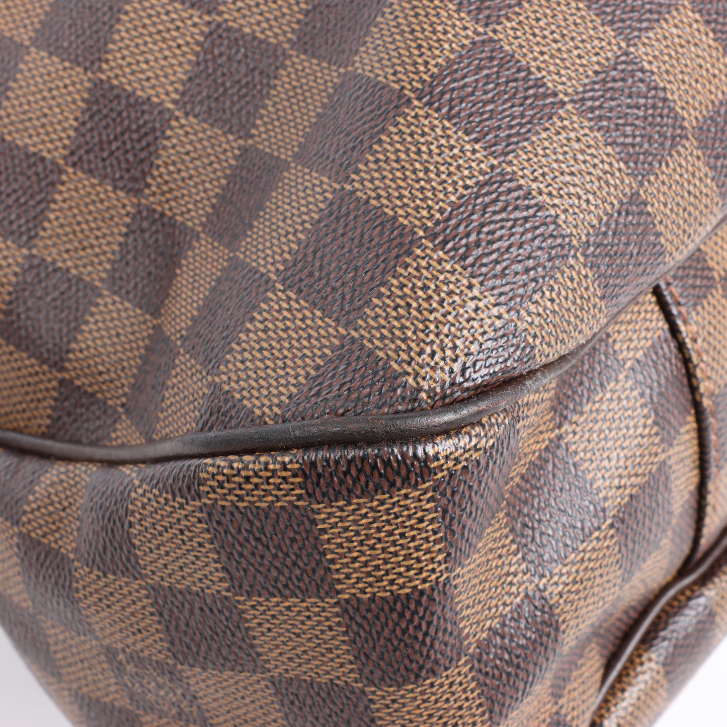 Louis Vuitton Damier Ebene Ivorie MM Umhängetasche N41131