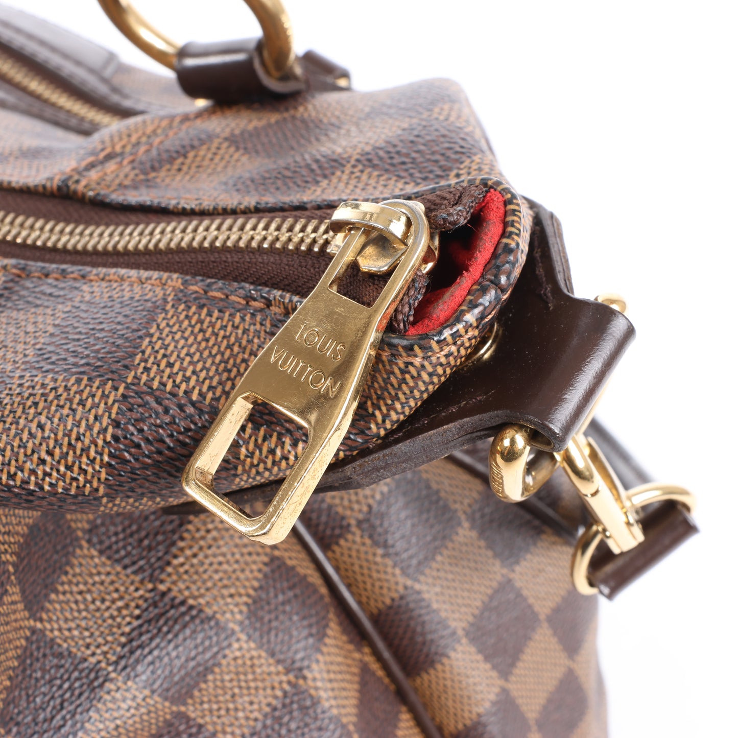 Louis Vuitton Damier Ebene Ivorie MM Umhängetasche N41131