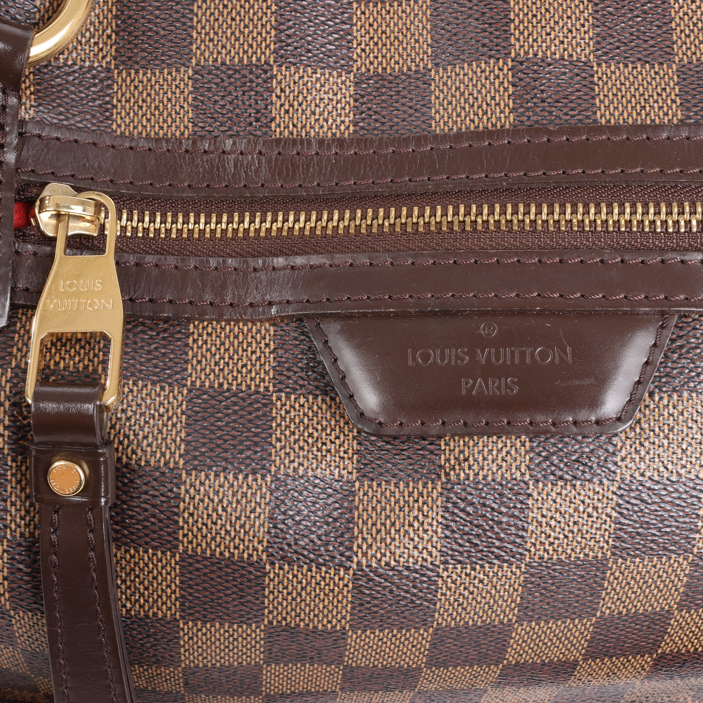 Louis Vuitton Damier Ebene Ivorie MM Umhängetasche N41131