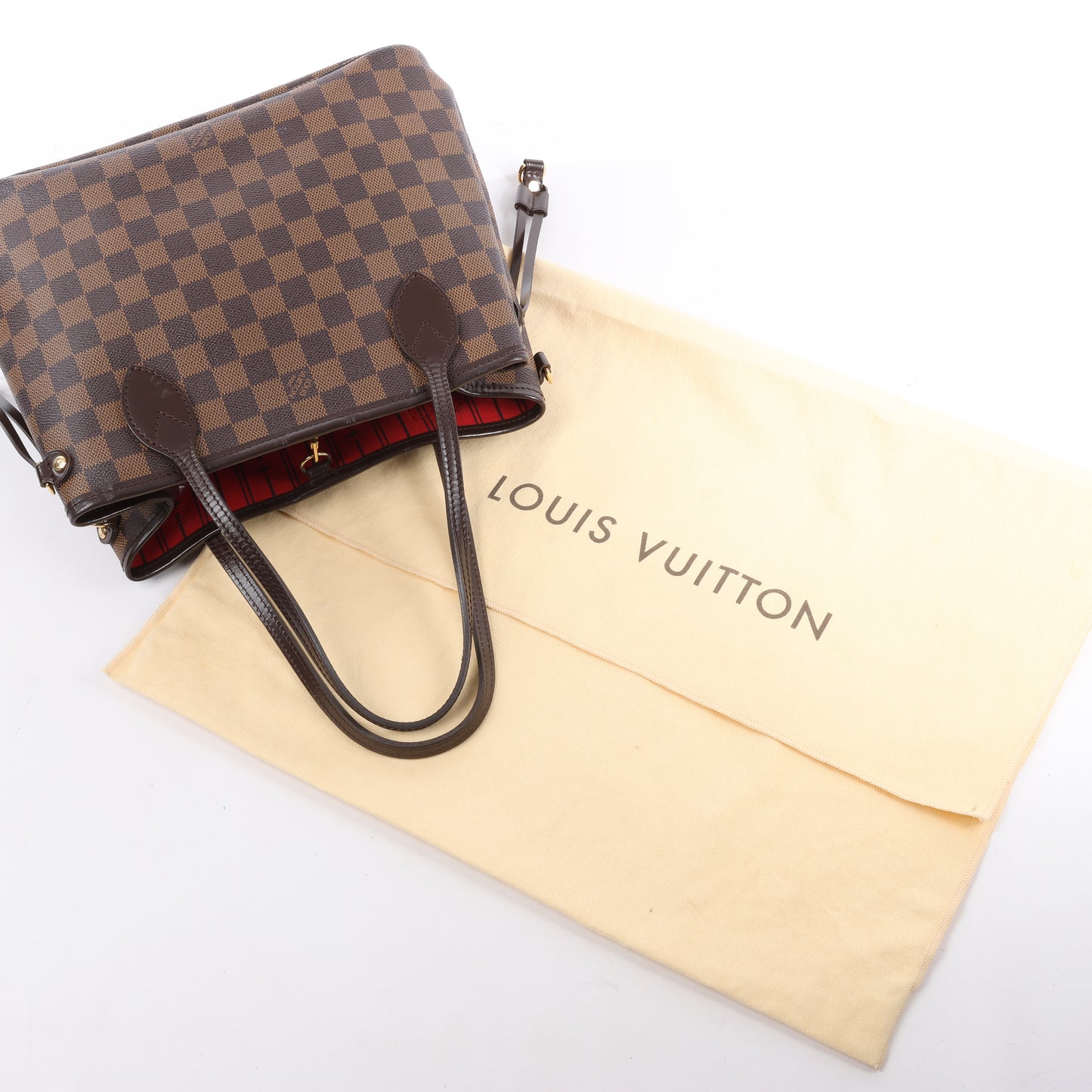 Louis Vuitton Damier Ebene Neverfull PM Umhängetasche N51109