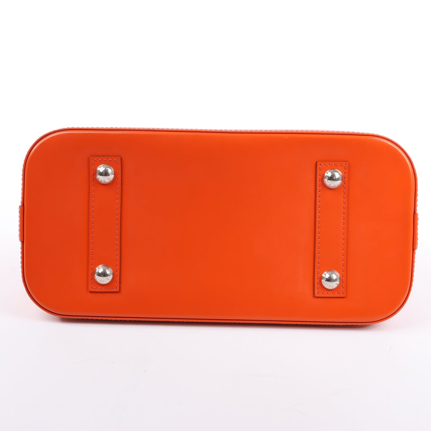 Sac à main Louis Vuitton Alma PM en cuir épi orange M40623