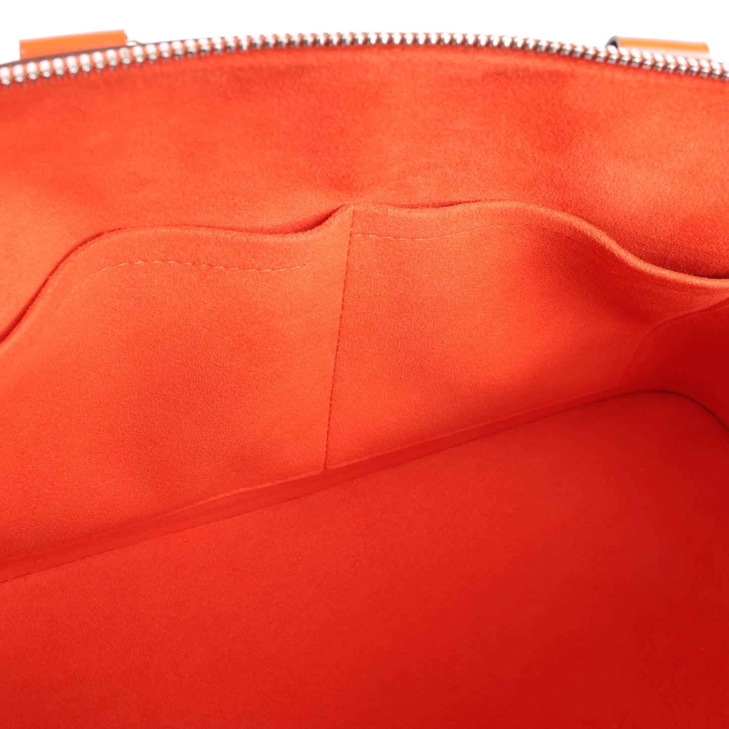 Sac à main Louis Vuitton Alma PM en cuir épi orange M40623