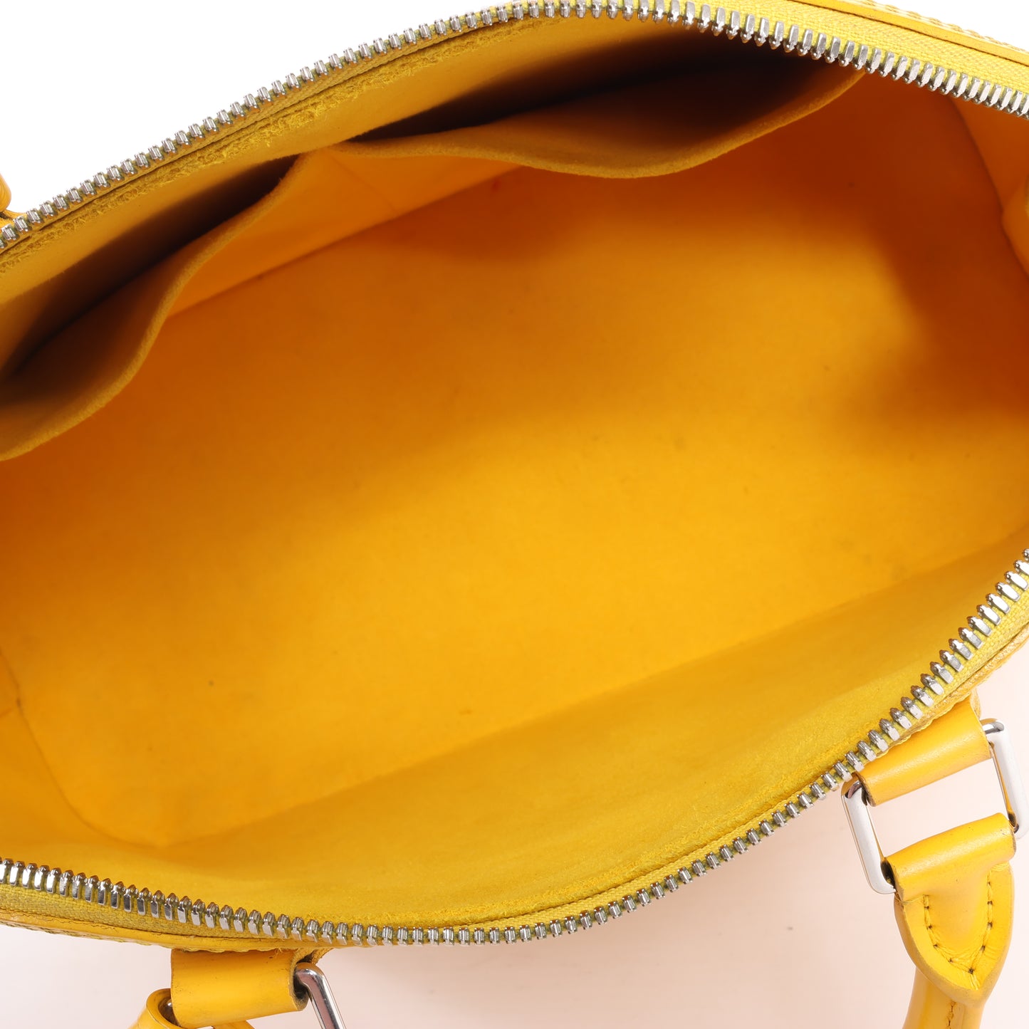 Louis Vuitton Alma PM Handtasche aus Epi-Leder in Gelb M40951