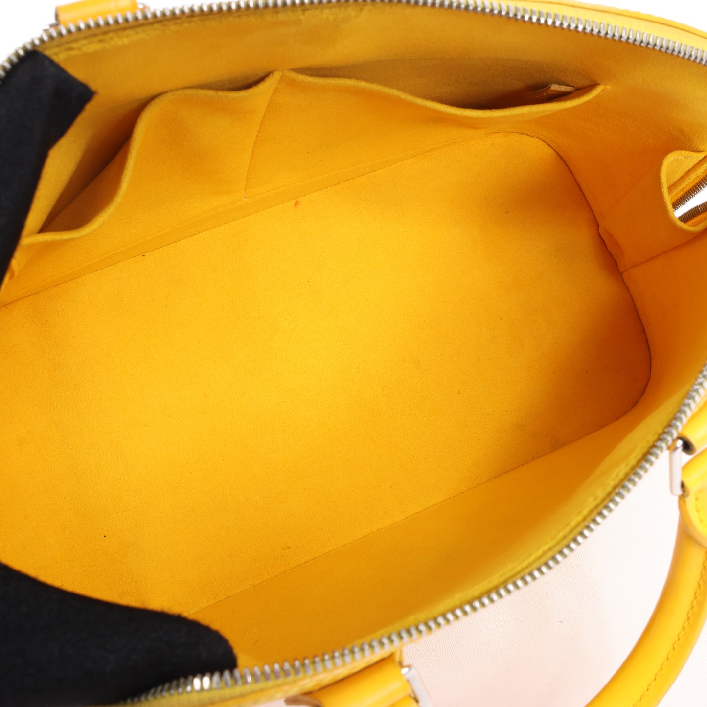 Louis Vuitton Alma PM Handtasche aus Epi-Leder in Gelb M40951