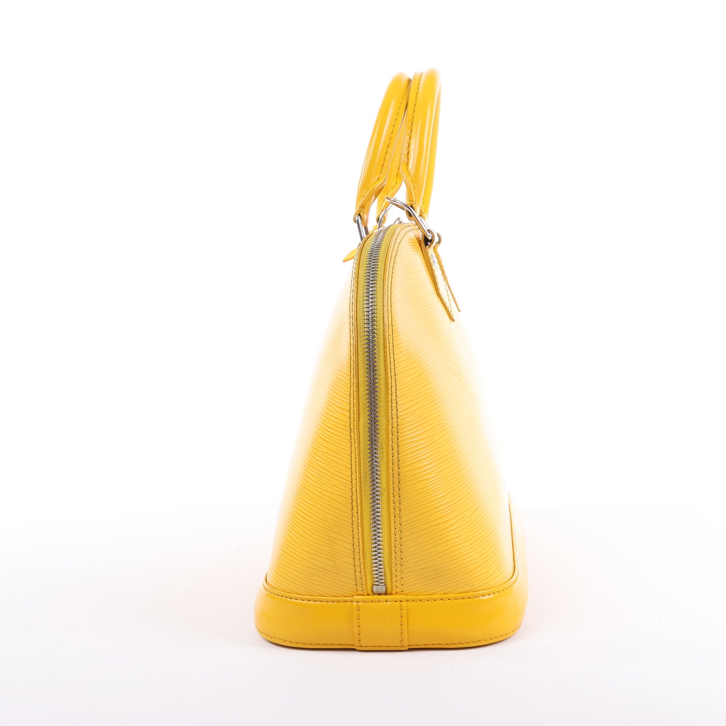 Louis Vuitton Alma PM Handtasche aus Epi-Leder in Gelb M40951