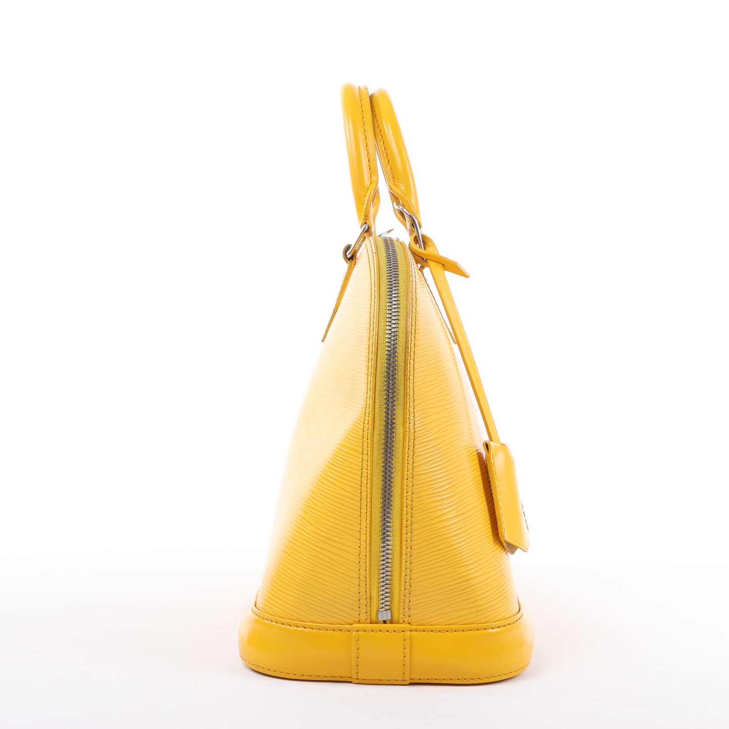 Louis Vuitton Alma PM Handtasche aus Epi-Leder in Gelb M40951