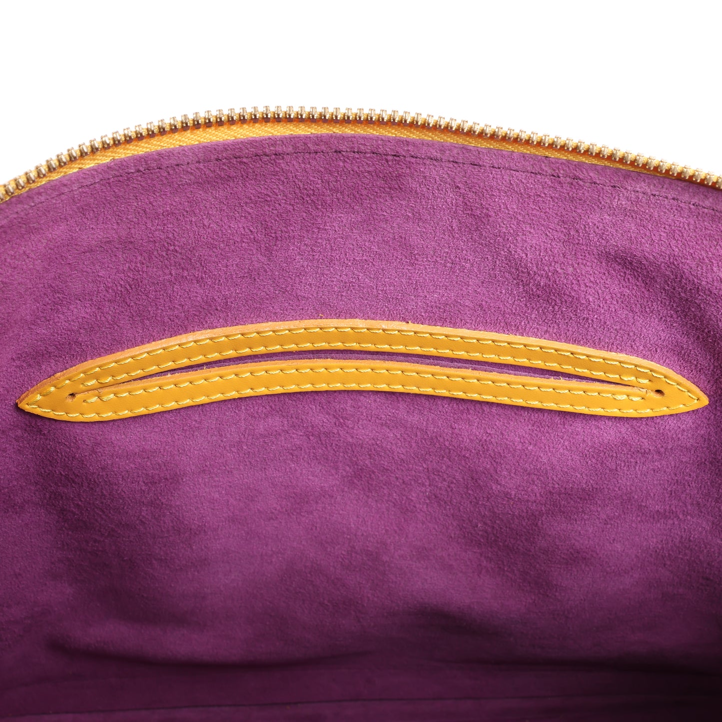 Louis Vuitton Alma PM Handtasche aus Epi-Leder in Gelb M52149