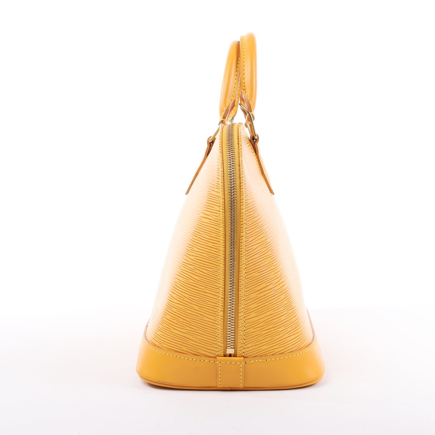 Louis Vuitton Alma PM Handtasche aus Epi-Leder in Gelb M52149