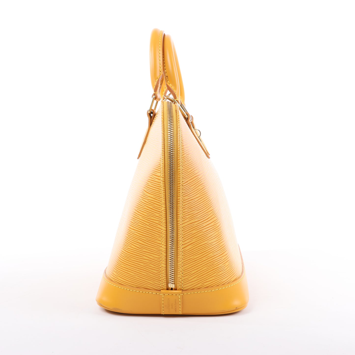 Louis Vuitton Alma PM Handtasche aus Epi-Leder in Gelb M52149