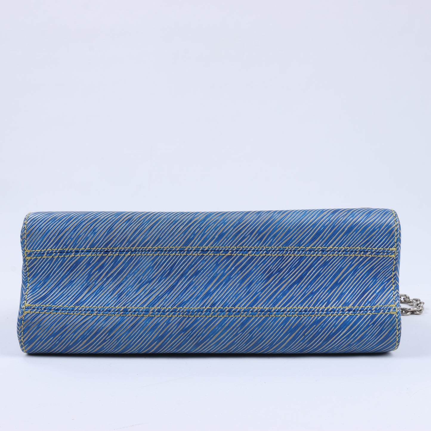 Louis Vuitton Epi Leather Twist Shoulder Bag GM in Denim Blue